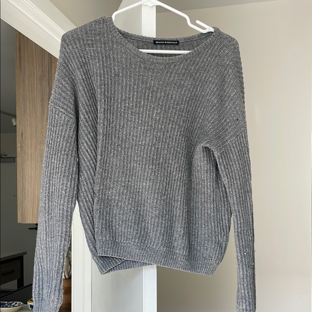 Brandy Melville Gray Sweater